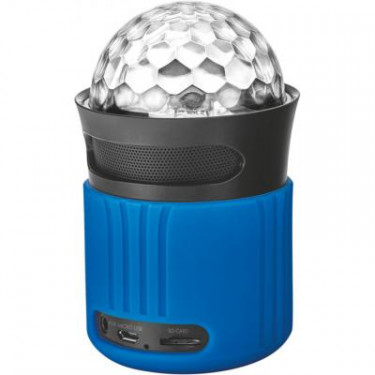 Акустична система Trust Dixxo Go Wireless Bluetooth Speaker with party lights - blue (21347)