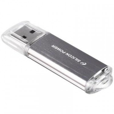 USB флеш накопичувач Silicon Power 8Gb Ultima II silver (SP008GBUF2M01V1S)
