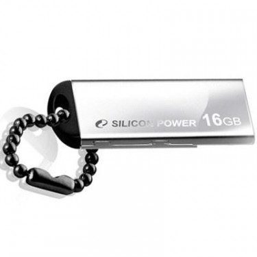 USB флеш накопичувач Silicon Power 16Gb Touch 830 silver (SP016GBUF2830V1S / SP016GBUF2830V3S)