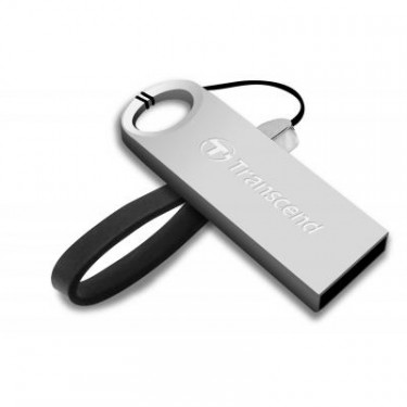 USB флеш накопичувач Transcend JetFlash 520, Silver Plating (TS64GJF520S)