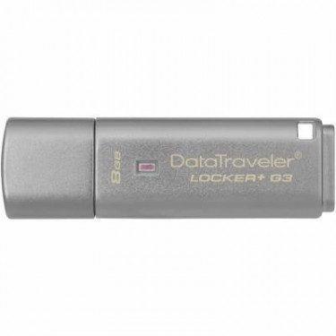 USB флеш накопичувач Kingston 8GB DataTraveler Locker+ G3 USB 3.0 (DTLPG3/8GB)