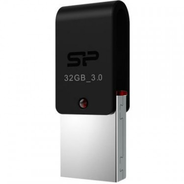 USB флеш накопичувач Silicon Power 32GB Mobile X31 USB 3.0 (SP032GBUF3X31V1K)