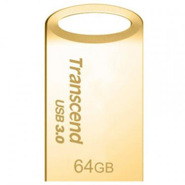 USB флеш накопичувач Transcend 64GB JetFlash 710 Metal Gold USB 3.0 (TS64GJF710G)