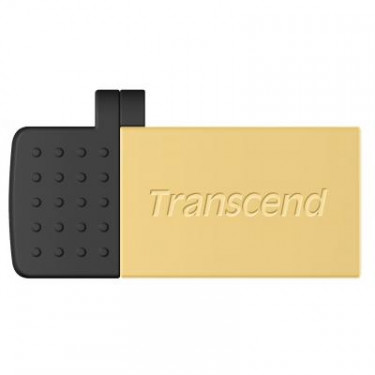 USB флеш накопичувач Transcend 64Gb JetFlash 380 Gold USB 2.0 (TS64GJF380G)