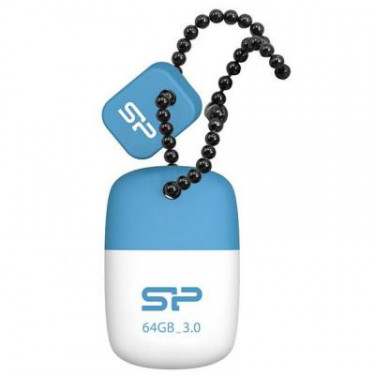 USB флеш накопичувач Silicon Power 64Gb Jewel J07 Blue USB 3.0 (SP064GBUF3J07V1B)