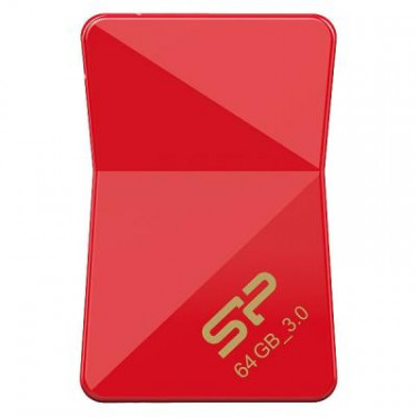 USB флеш накопичувач Silicon Power 64Gb Jewel J08 Red USB 3.0 (SP064GBUF3J08V1R)