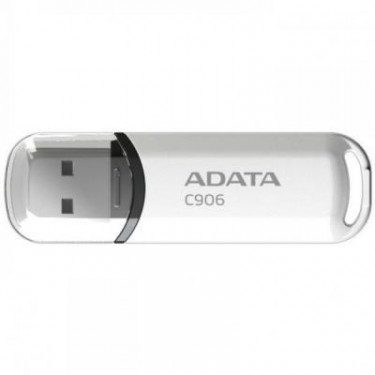 USB флеш накопичувач ADATA 16Gb C906 White USB 2.0 (AC906-16G-RWH)
