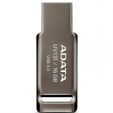 USB флеш накопичувач ADATA 16Gb UV131 Grey USB 3.0 (AUV131-16G-RGY)