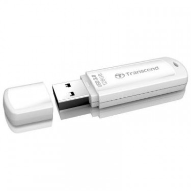 USB флеш накопичувач Transcend 128GB JetFlash 730 White USB 3.0 (TS128GJF730)