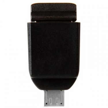 USB флеш накопичувач Verbatim 16GB OTG Black USB 2.0 (49821)