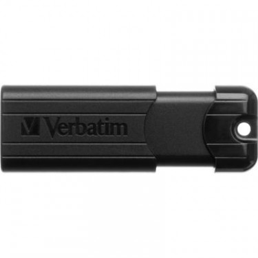 USB флеш накопичувач Verbatim 256GB PinStripe Black USB 3.0 (49320)