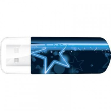 USB флеш накопичувач Verbatim 16GB STORE'NGO MINI NEON BLUE USB 2.0 (49395)