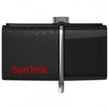 USB флеш накопичувач SanDisk 64GB Ultra Dual Drive OTG Black USB 3.0 (SDDD2-064G-GAM46)