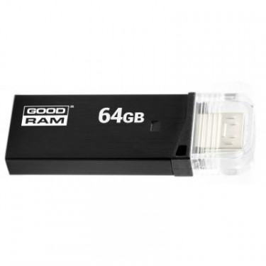 USB флеш накопичувач Goodram 64GB OTN3 Twin USB 3.0 microUSB (OTN3-0640K0R11)