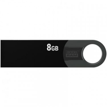 USB флеш накопичувач Goodram 8GB URA2 Black USB 2.0 (URA2-0080K0R11)