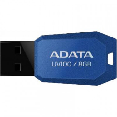 USB флеш накопичувач ADATA 8GB DashDrive UV100 Blue USB 2.0 (AUV100-8G-RBL)