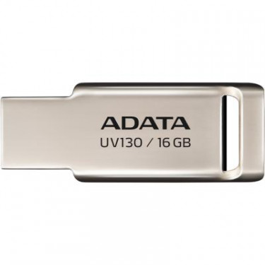 USB флеш накопичувач ADATA 16GB UV130 Gold USB 2.0 (AUV130-16G-RGD)