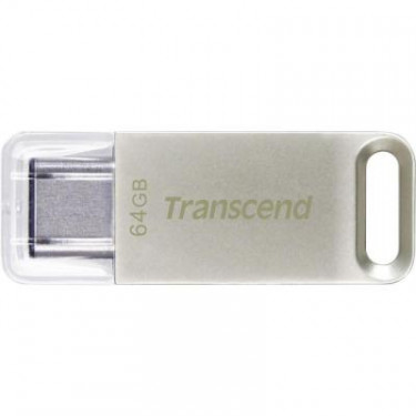 USB флеш накопичувач Transcend 64GB JetFlash 850 Silver USB 3.1 (TS64GJF850S)