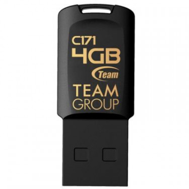 USB флеш накопичувач Team 4GB C171 Black USB 2.0 (TC1714GB01)