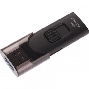 USB флеш накопичувач PNY flash 64GB OTG Duo-Link For Android Black USB 3.0 (FD64GOTGX30K-EF)