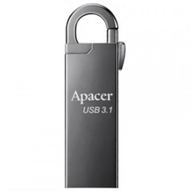USB флеш накопичувач Apacer 8GB AH15A Ashy USB 3.1 (AP8GAH15AA-1)