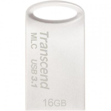 USB флеш накопичувач Transcend 16GB JetFlash 720 Silver Plating USB 3.1 (TS16GJF720S)