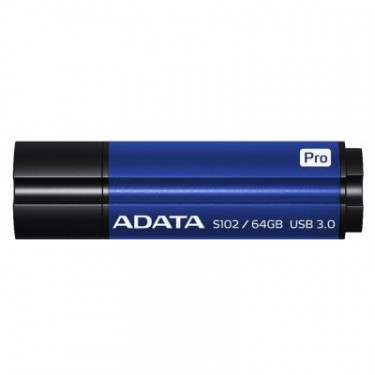 USB флеш накопичувач ADATA 64GB S102PRO Blue USB 3.1 (AS102P-64G-RBL)