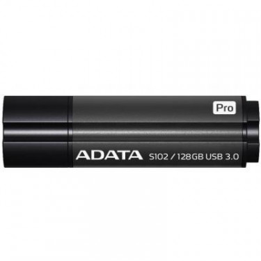 USB флеш накопичувач ADATA 128GB S102PRO Gray USB 3.1 (AS102P-128G-RGY)