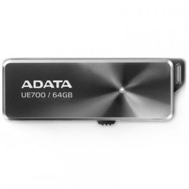 USB флеш накопичувач ADATA 64GB UE700 Black USB 3.1 (AUE700-64G-CBK)