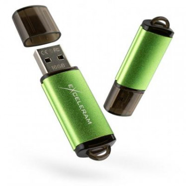 USB флеш накопичувач eXceleram 16GB A3 Series Green USB 3.1 Gen 1 (EXA3U3GR16)