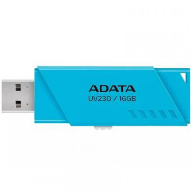 USB флеш накопичувач ADATA 16GB UV230 Blue USB 2.0 (AUV230-16G-RBL)
