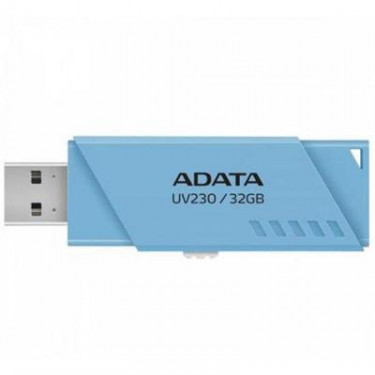 USB флеш накопичувач ADATA 32GB UV230 Blue USB 2.0 (AUV230-32G-RBL)