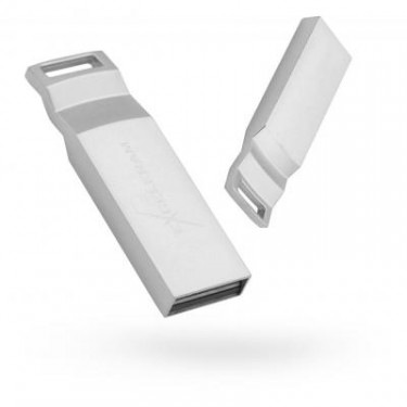 USB флеш накопичувач eXceleram 16GB U2 Series Silver USB 2.0 (EXP2U2U2S16)
