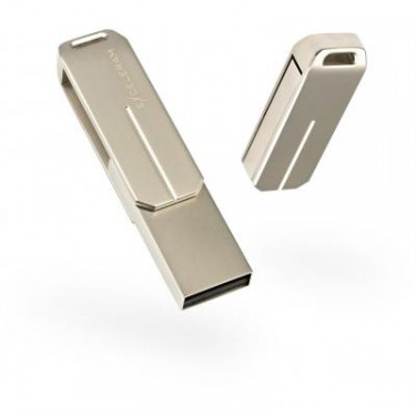 USB флеш накопичувач eXceleram 32GB U3 Series Silver USB 2.0 (EXP2U2U3S32)