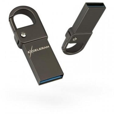 USB флеш накопичувач eXceleram 16GB U6M Series Dark USB 3.1 Gen 1 (EXU3U6MD16)