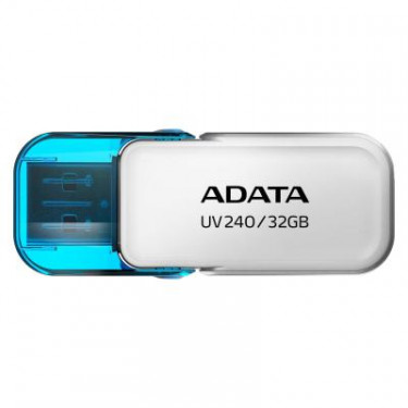 USB флеш накопичувач ADATA 32GB UV240 White USB 2.0 (AUV240-32G-RWH)