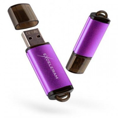 USB флеш накопичувач eXceleram 128GB A3 Series Purple USB 3.1 Gen 1 (EXA3U3PU128)