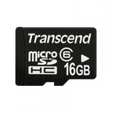 Карта пам'яті Transcend 16Gb microSDHC class 4 (TS16GUSDC4)
