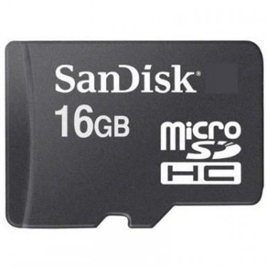 Карта пам'яті SanDisk 16Gb microSDHC class 4 (SDSDQM-016G-B35N\SDSDQM-016G-B35)