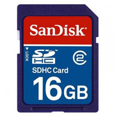 Карта пам'яті SanDisk 16Gb SDHC (SDSDB-016G-B35)