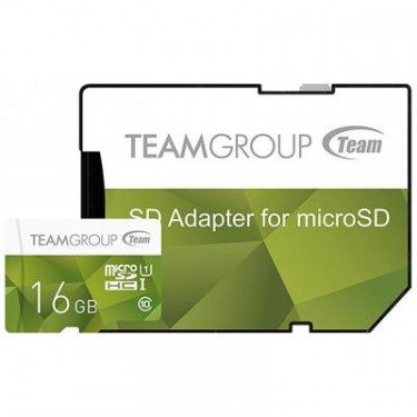 Карта пам'яті Team 16GB microSD Class 10 UHS-I (TCUSDH16GUHS43)