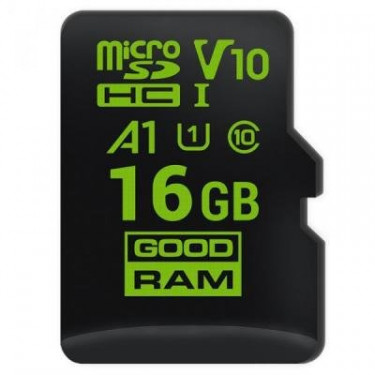 Карта пам'яті Goodram 16GB microSDHC Class 10 UHS-I (M1A0-0160R11)