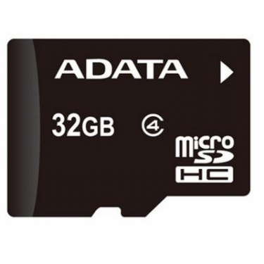 Карта пам'яті ADATA 32GB microSDHC Class 4 (AUSDH32GCL4-R)