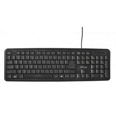 Клавіатура Trust Ziva Keyboard UKR (21656)