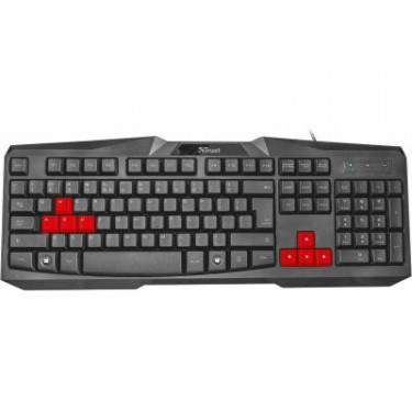 Клавіатура Trust Ziva gaming keyboard UKR (22114)