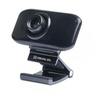 Веб-камера (webcam) REAL-EL FC-250, black