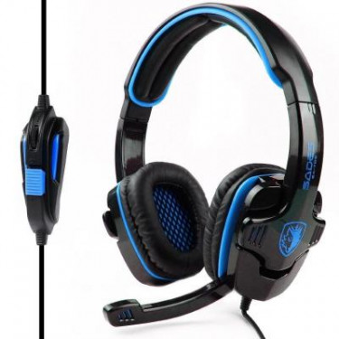 Навушники Sades Gpower Black/Blue (SA708-B-BL)