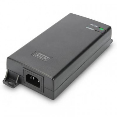 Адаптер (adapter) PoE Digitus PoE Ultra 802.3at, 10/100/1000 Mbps, Output max. 48V, 60W (DN-95104)