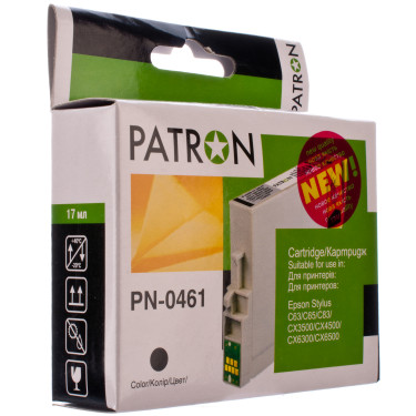 Картридж  EPSON T04614A (PN-0461) BLACK PATRON