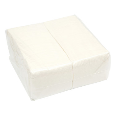 Серветки паперові КБР білі барні 400 шт (9051)